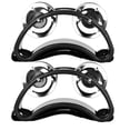 thumbnail image 2 of Drum Accompaniment Double Row Foot Convenient Adults Percussion Rattle Wearable Foot Bell Musical Instrument with Elastic Band for Adults Children Outdoor, 2 of 9