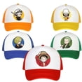 thumbnail image 2 of Sombrero de béisbol Luffy de una pieza para niños, sombrero de dibujos animados de Anime para niños, sombrero transpirable para niños, sombrero de hip hop, NetCap, regalo de juguete, nuevo, Verano, 2 of 5