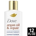 thumbnail image 4 of Dove Conditioner for Fine Hair Argan Oil & Repair with Bio-Protein Care Technology and Argan Oil Blend, 12 Fl Oz, 4 of 17
