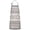 Geometric Diamond Striped, variant on Gray Ethnic Rhombus and Triangle Pattern Apron-Garden Aprons for Women with Pockets-Cotton Linen Waterproof Kitchen Cooking Gardening Aprons Adjustable for Kitchen,Cooking,BBQ and Salon 33x27 Inch