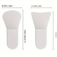 thumbnail image 4 of 3Pcs/set Soft Silicone Brushes, Facial Mask Brush Small Mini Portable Silicone Mask Brush Smearing Beauty Brush Facial Mask Brush, Mini Makeup Spatula Portable Beauty Tool Set, Suitable For Facial Mud, 4 of 5