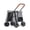 Grey, variant on Luxury large Dog Stroller, Dog Strollers for Large Dogs Premium Pet Pram Pushchair 4 Wheel Pet Gear Pet Stroller for Cat, Dog and More, Foldable Carrier Strolling Cart