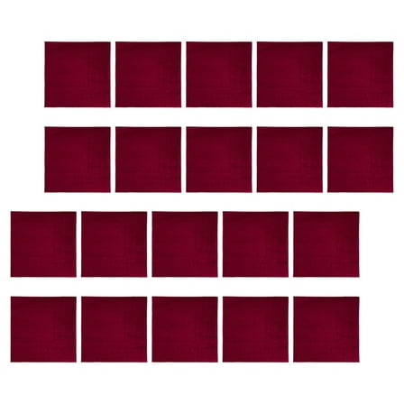 OATIPHO  Red Colored Napkins for Party Use Soft and Comfortable