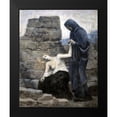 thumbnail image 2 of Puvis de Chavannes, Pierre 12x14 Black Modern Framed Museum Art Print Titled - The Compassion, 2 of 5