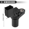 thumbnail image 4 of CPS Sensor Engine Camshaft Position Sensor for Mitsubishi Lancer 2004-2006 No.33220-63J10 Black, 4 of 7