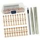 thumbnail image 5 of Kit de remaches de cuero Reparación de remaches Decoración Remaches de doble tapa Remaches de cobre para D, 5 of 9