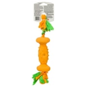 Hartz Dura Play Tug of Fun Dumbbell Bacon Scented Dog Toy, Nylon, 1ct