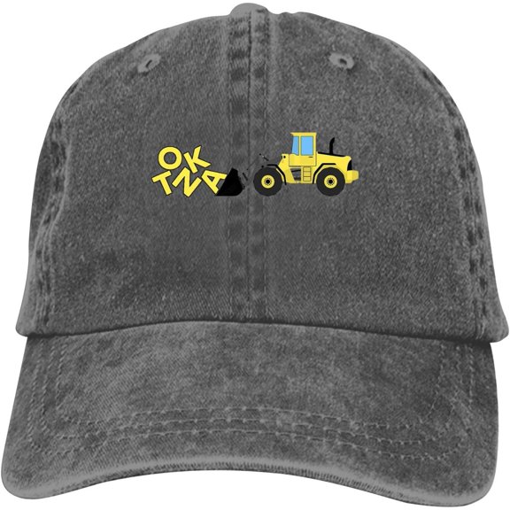 Tonka Excavator Equipment Baseball Cap Vintage Adjustable Washed Hats Cowboy Hats Denim Dad Hat for Men Women Boy Girl