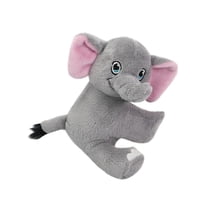 Cute Leopard Print Plush Stuffed Animal Toy with Papa Ring Bracelet Accessory - Soft Zoo Animal Doll with Creative Wristband for Kids, Girls Birthday Party Favor Gift