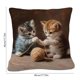 thumbnail image 3 of Cats Pillow Cover Cute Pet Pillow Bedroom Home Sofa Decorative Cushion Cover, 3 of 6