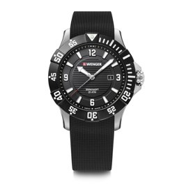 レア WENGER Seaforce 01.0641.129 メンズ 腕時計 Wenger Swiss Army Men's 01.0641.129 Seaforce Green Dial