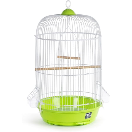Prevue Hendryx SP31999G Classic Round Bird Cage, Green,1/2"