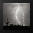 thumbnail image 2 of Taylor, Douglas 12x12 Black Modern Framed Museum Art Print Titled - Electric Desert III - BW, 2 of 5