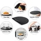 thumbnail image 4 of Paquete de 2 tapetes de silicona multiusos para microondas, tapetes de silicona antiadherentes de 12 pulgadas para hornear, tapete para horno para la parte inferior del horno, tapete para horno resist, 4 of 5