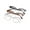 3PCS Set, variant on Ladies Metal Frame Reading Glasses  Full Frame High-End Simple Cat Eye Style Reading Glasses for Women