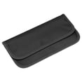 thumbnail image 1 of Unique Bargains Faraday Bag, RFID Signal Blocking Pouch Clamshell Wallet 7.87 Inch Anti-Radiation Anti-Tracking Anti-Spying Black, 1 of 5
