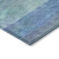 thumbnail image 3 of Addison Rugs Chantille Indoor/Outdoor Transitional Stripes Blue Machine Washable Rectangle Rug, 3' x 5', 3 of 8