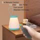 thumbnail image 1 of Luces nocturnas recargables para guardería, lámpara de mesita de noche portátil remota para dormitorios, lámpara de mesita de noche totalmente regulable, linterna nocturna LED pa, 1 of 2