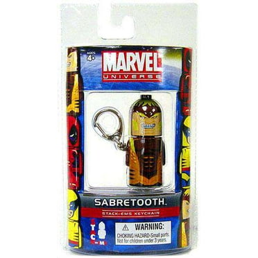Marvel Stack-Ems Series 2 Sabretooth Keychain