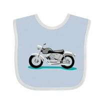 Inktastic Motorcycle Boys or Girls Baby Bib
