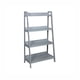 thumbnail image 1 of Librero Ancho Organizador Minimalista Escalera Multiusos Gris ELLEGANCE HOUSEWARE SS34363, 1 of 5