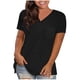 thumbnail image 3 of Conjuntos de trabajo para mujer,Camiseta estampada para mujer, blusa de manga 3/4, cuello redondo, informal, tela de imitación, ideal para el hogar y el uso diario, sopatenor, 3 of 7
