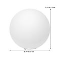 thumbnail image 2 of AURARMLET Lamp Shade Replacement Frosted Sphere Lampshade Acrylic Home Lighting 1Set, 2 of 8