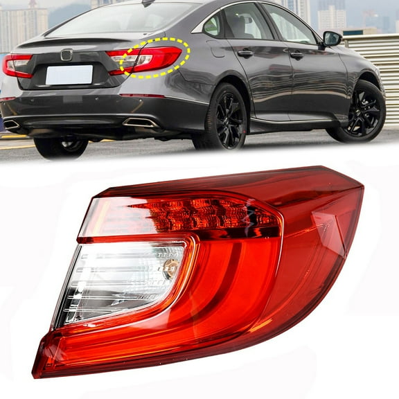 Tail Light Lamp Housing Assembly (Rear Right Passenger Side) Fit for Honda Accord 2018-2021