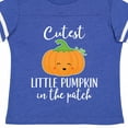 thumbnail image 4 of Inktastic Halloween Cutest Little Pumpkin in the Patch Boys or Girls Toddler T-Shirt, 4 of 5