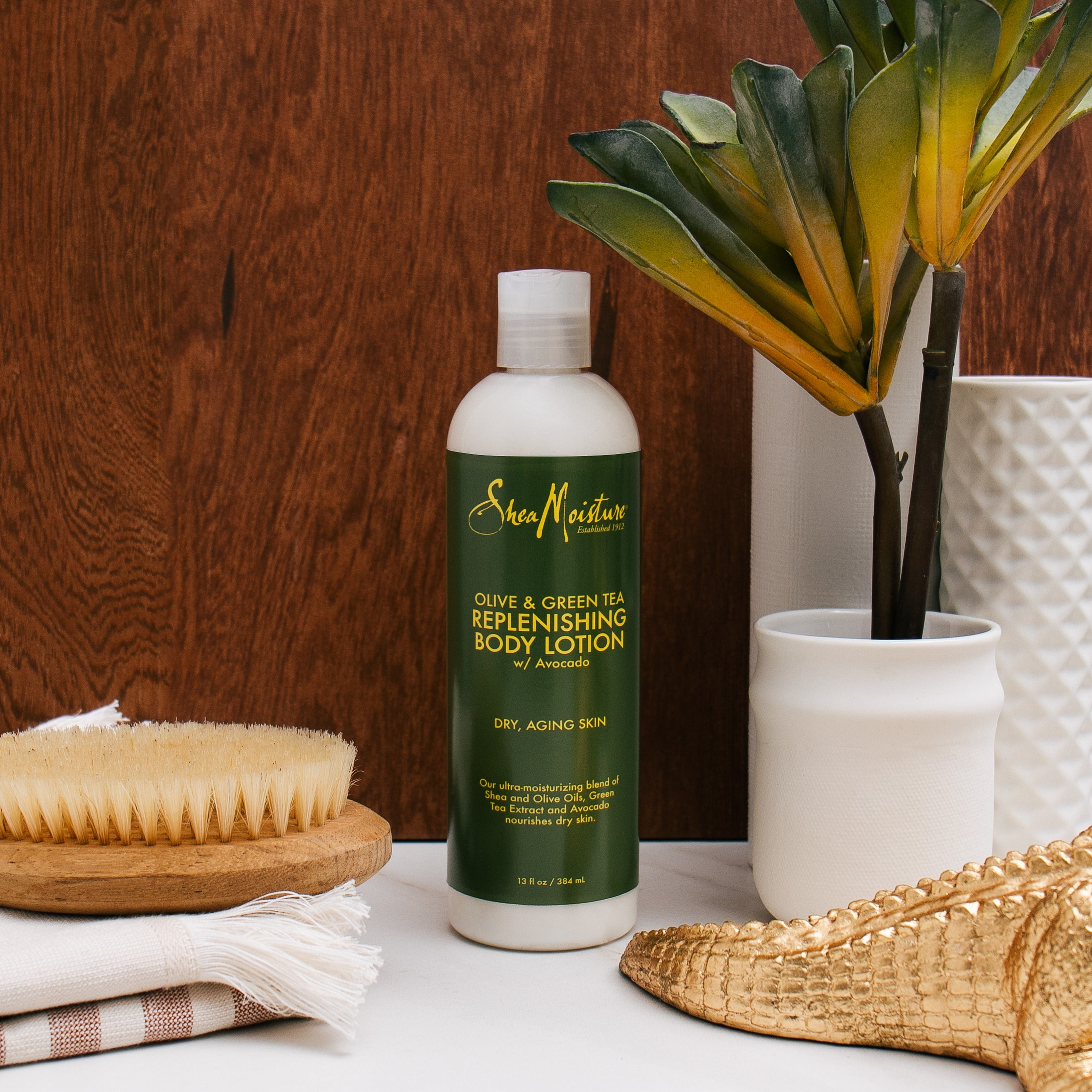 shea moisture olive and green tea lotion