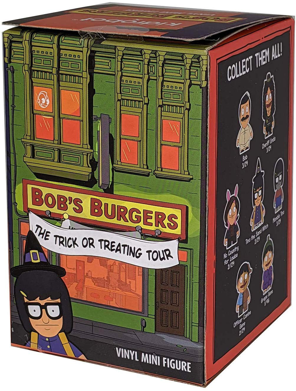 Nurse Teddy Bob's Burger The Trick or Treat Tour Kidrobot Vinyl Mini 