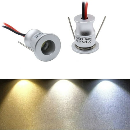 

Caihezhi 1W LED Mini Spotlight 15mm Cutout Recessed Lighting DC12V IP65 Ceiling Light
