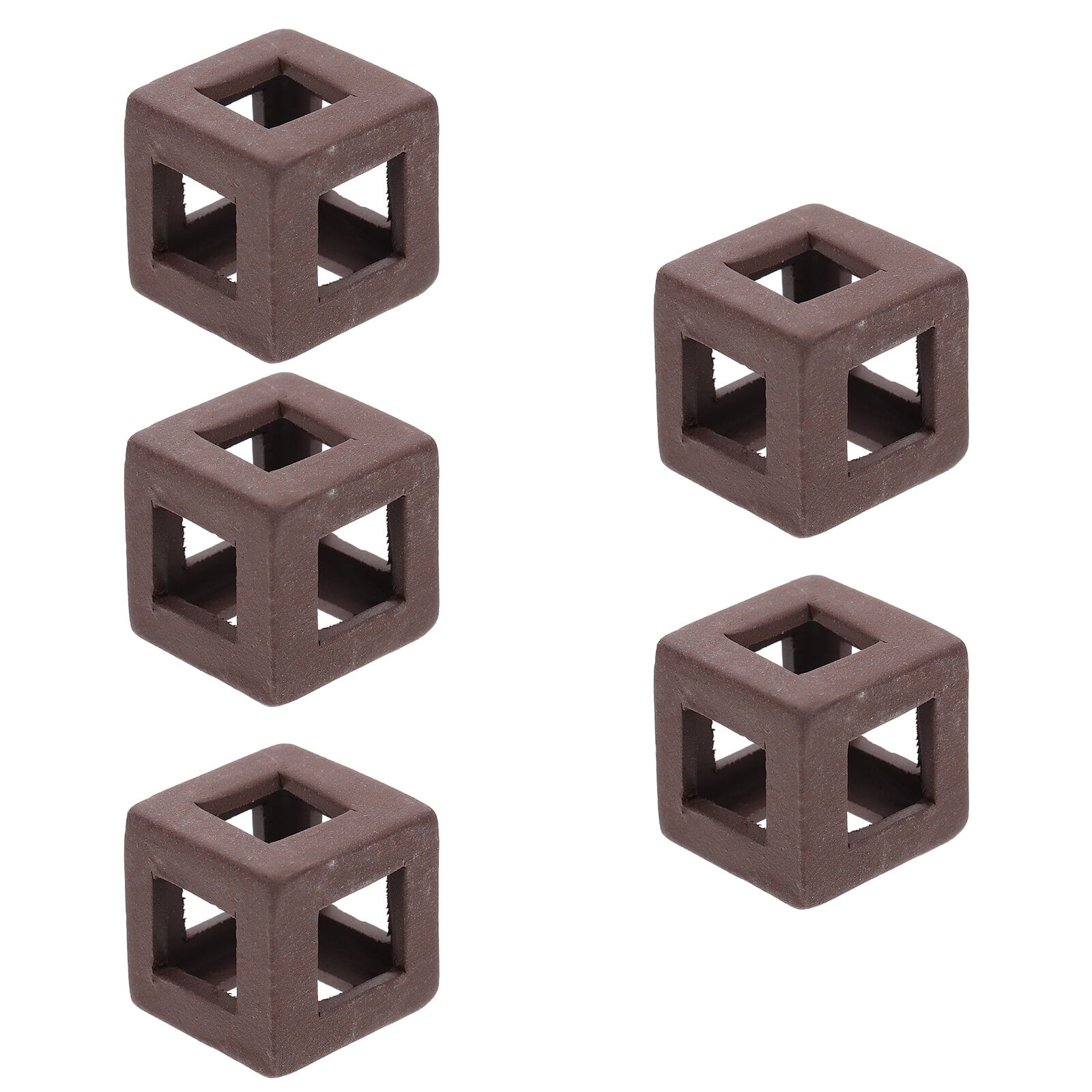 Shisuyan 5pcs Fish Tank Fish Hideout Ornament Aquarium Fish Tank Decorations Fish Shrimp Shelter Aquarium Props