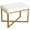 White Velvet, variant on HomePop Decorative Velvet Tufted Ottoman, Multiple Colors