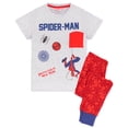 thumbnail image 1 of Marvel Boys Red Short Sleeve Long Leg Pyjama Set, 1 of 6