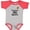 Heather and Red, variant on Multiple Sclerosis MS Research Girls Baby Bodysuit