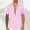 01 Pink, variant on Men's Short Sleeve Dress Shirts Casual Loose Button Down Tops Fashion Lightweight Men's Striped Summer Lapel Collar Shirts Quick Dry Hawaiian Holiday Beach Basic Tops