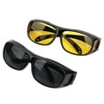 thumbnail image 5 of HD Vision Sunglasses Set of 2 Day Night Sunglasses Wrap Around As Seen On TV, 5 of 9