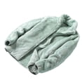 thumbnail image 2 of ZUBMGKTE Winter Fleece Jacket for Women 2026 Zipper Stand Collar Casual Coats Winter Outerwear Big & Tall with PocketsM-5XL, 2 of 6