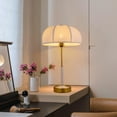thumbnail image 5 of Arturesthome Modern Light Luxury Fabric Decoration Table Lamp Umbrella Shape Nordic Desk Lamps For Bedroom, 5 of 22