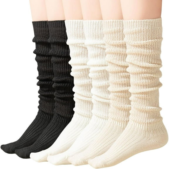 YooGuoGuo Womens Knee High Socks Winter Warm Tall Boot Socks Soft Knit Long Socks for Women