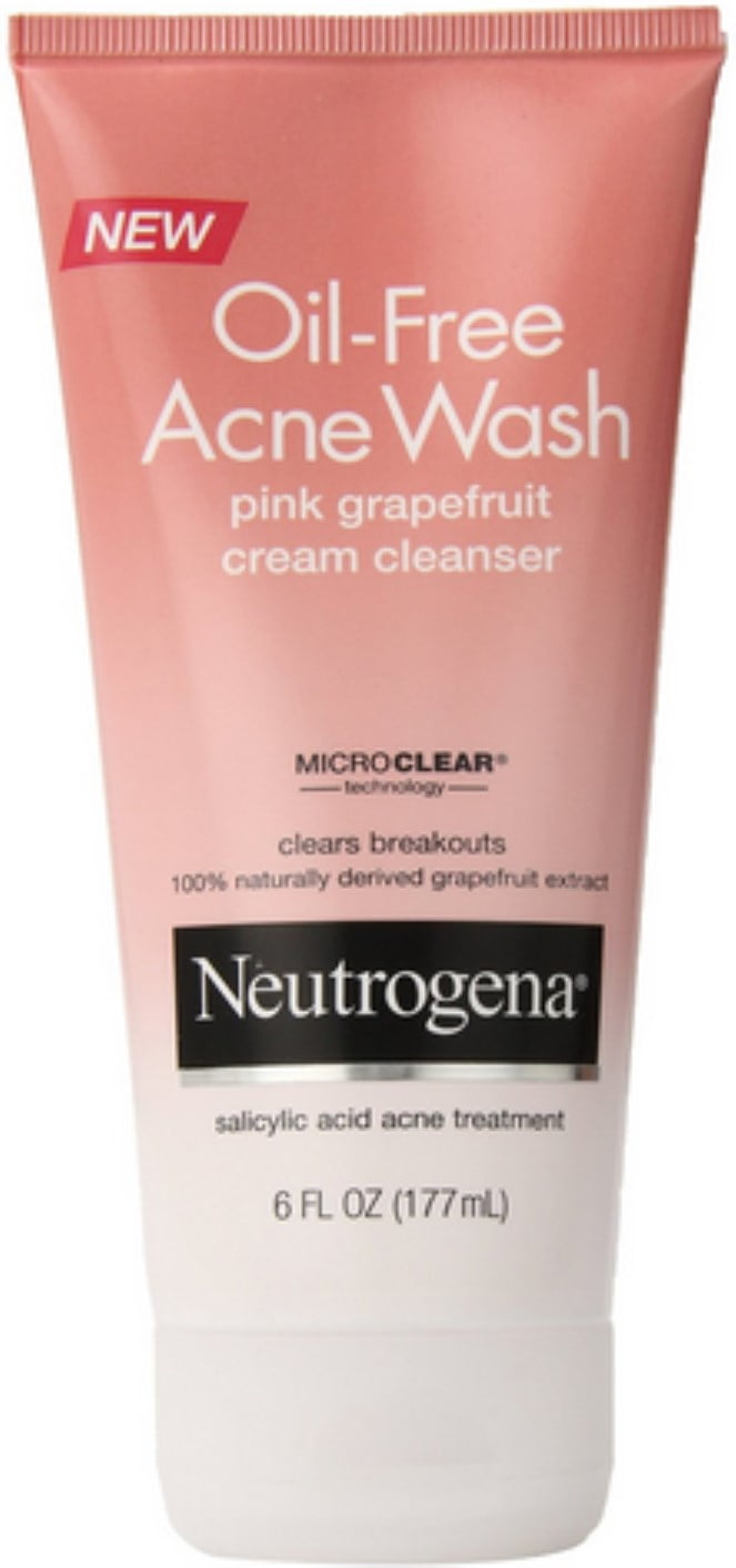 Neutrogena Cream Cleanser, Grapefruit 6 oz (Pack of 6) - Walmart.com