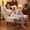 off-white, variant on Keerffo Rocking Chair with Footrest,Corduroy Upholstered Lazy Recliner Lounge Chair, Single Sofa for Living Room, Rubber Wood Legs