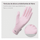 thumbnail image 2 of Guantes Antideslizante con Protección Solar, Guantes De Pantalla Táctil Belug, Negro con rosa, 2 of 5