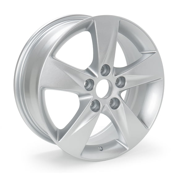 16" Wheel Rim 16x6.5-inch 5 Lug Silver, for Hyundai Elantra 2011-2013, Replacement Alloy Rim 70806