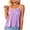Purple, variant on GigrtiJin Women's Plus Size Pajamas Summer Baggy Sleeveless Tank Tops Casual Comfortable Loungewear Camisole for Womens XL-6XL