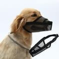 thumbnail image 4 of Dog Muzzle Buckle Design Breathable High Elasticity - Pet Anti-Barking Muzzles Face Guard - for Small Dogs, 4 of 8