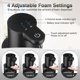 thumbnail image 2 of Dispensador Automático de Jabón Sin Contacto, Dispensador de Jabón de Manos Espumoso Ajustable de 4 Niveles, Dispensador Automático de Jabón de Montaje en Pared, Negro, 2 of 5