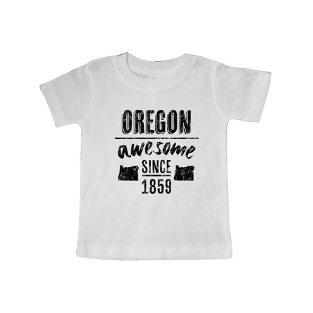 

Inktastic Oregon Awesome Since 1859 Gift Baby Boy or Baby Girl T-Shirt