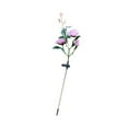 thumbnail image 3 of Luces solares de rosas con estaca para jardín, lámpara decorativa para exteriores, ideal para caminos y patios (flores rosas con mariposas), 3 of 8